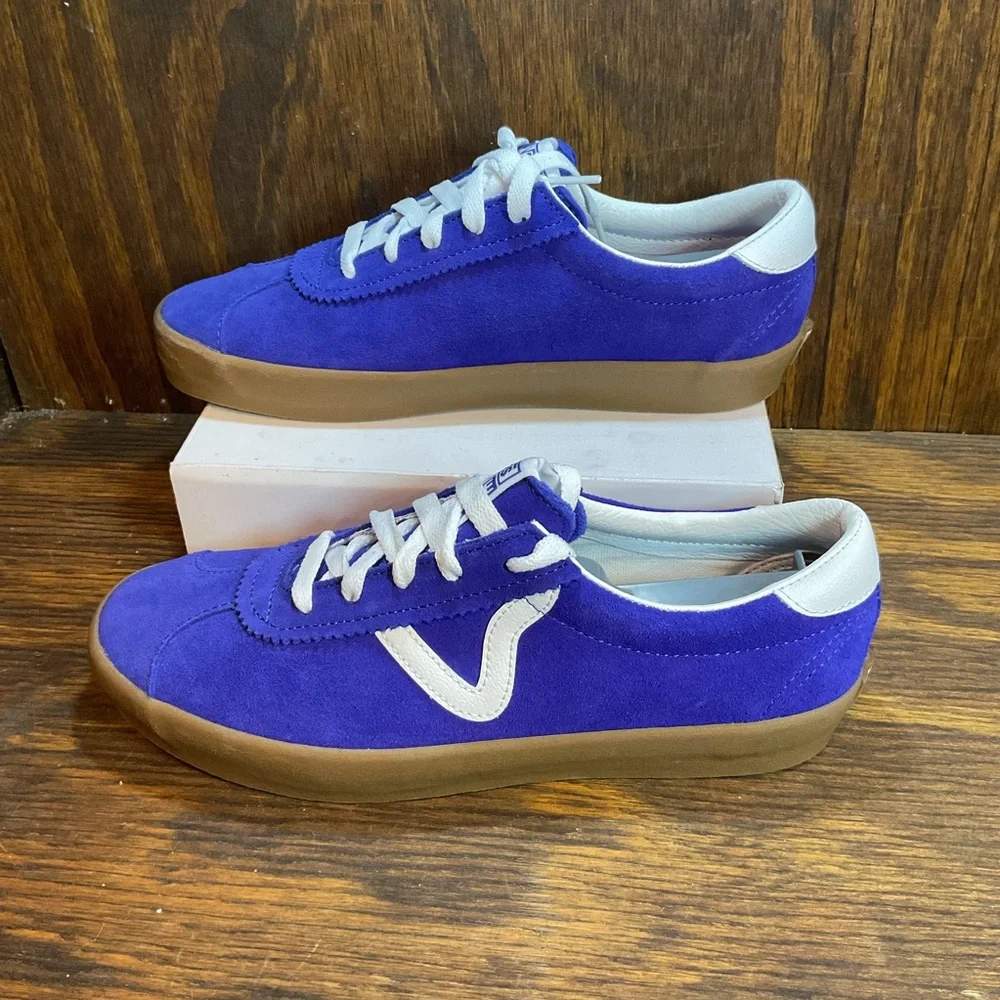 Vans Sport Low Track - Sport Blue Women Size 8 Men’s Size 6.5 New Without Box - Picture 1 of 7